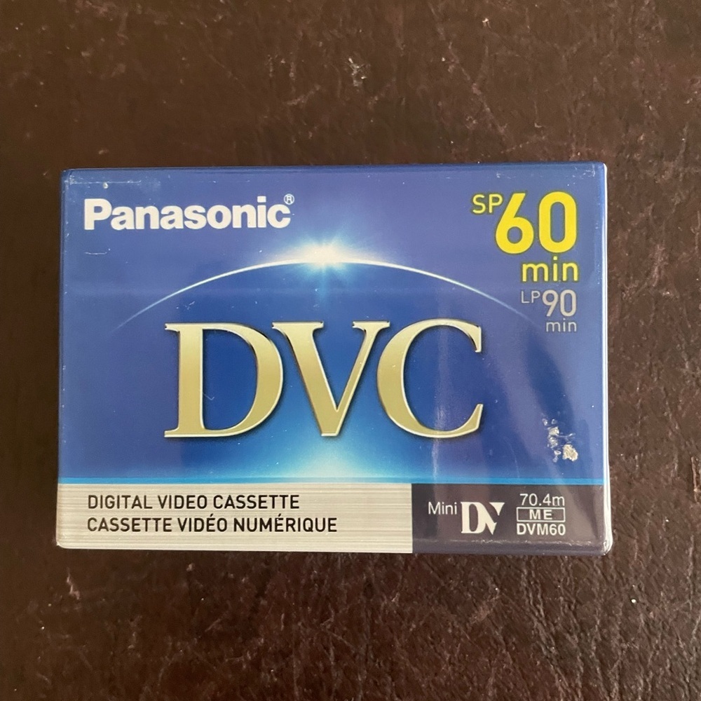 Panasonic Mini DV Video Cassette - New!